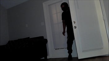 Burglar gets caught & seduced in lady’s house after breaking in