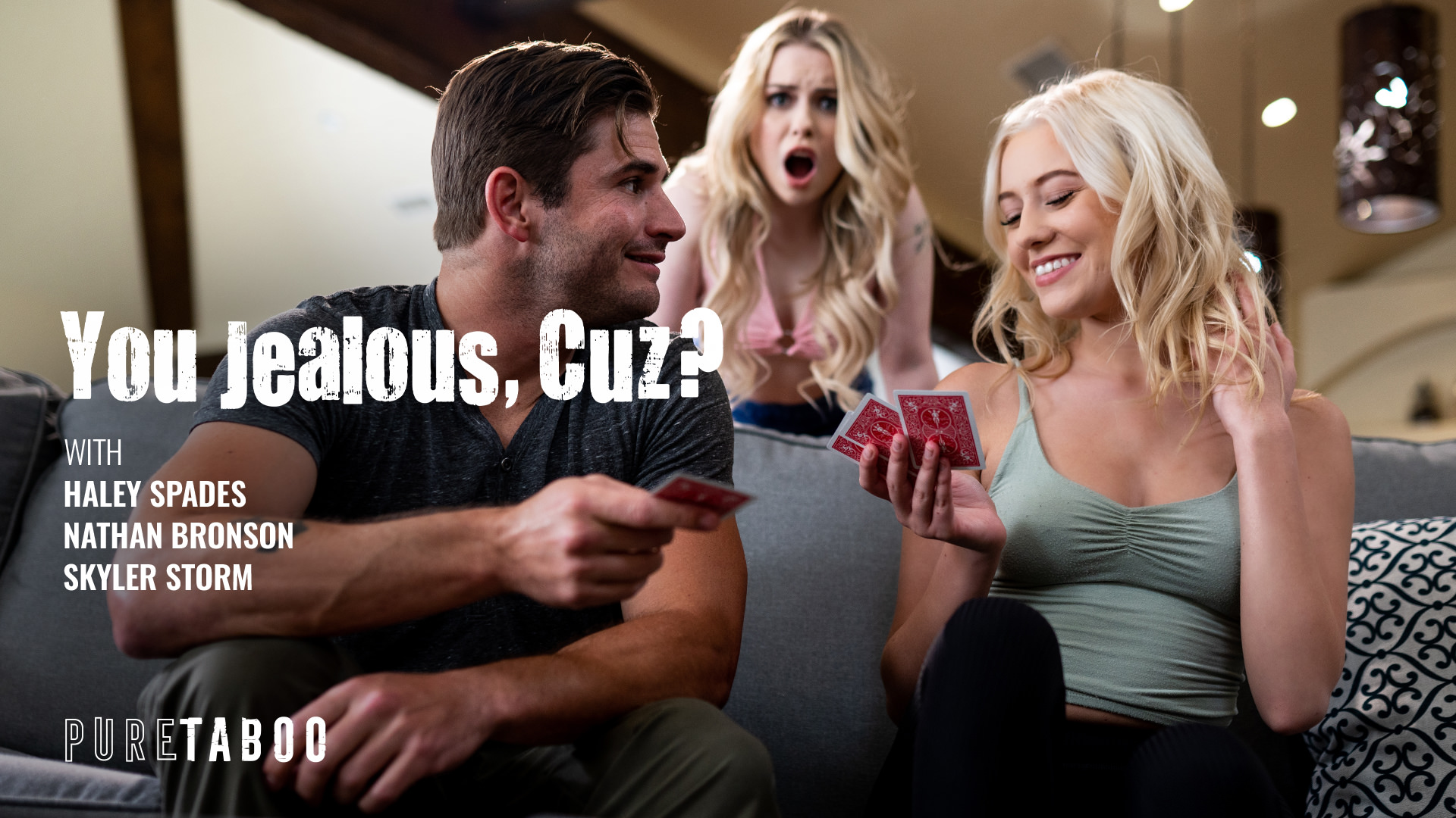 You Jealous, Cuz?, Scene #01 (Skyler Storm, Haley Spades, Nathan Bronson)