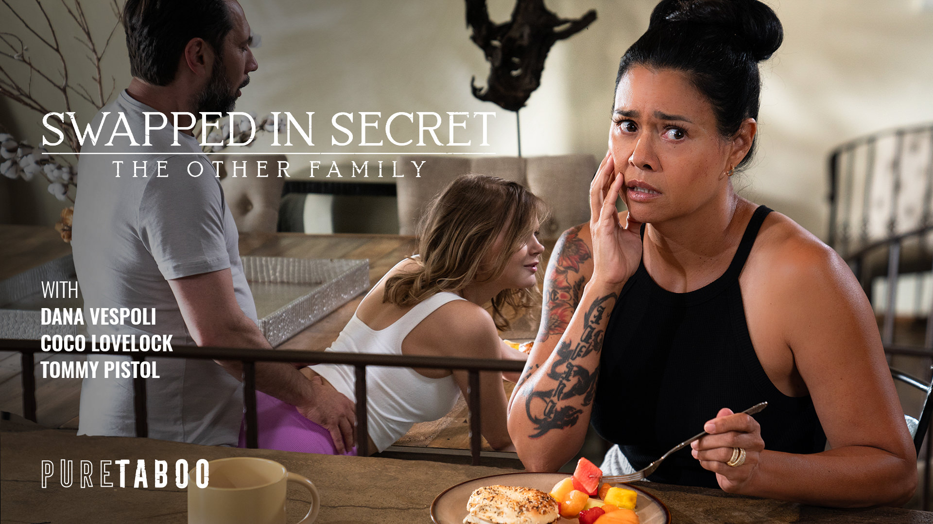Swapped In Secret: The Other Family, Scene #01 (Coco Lovelock, Dana Vespoli, Tommy Pistol)