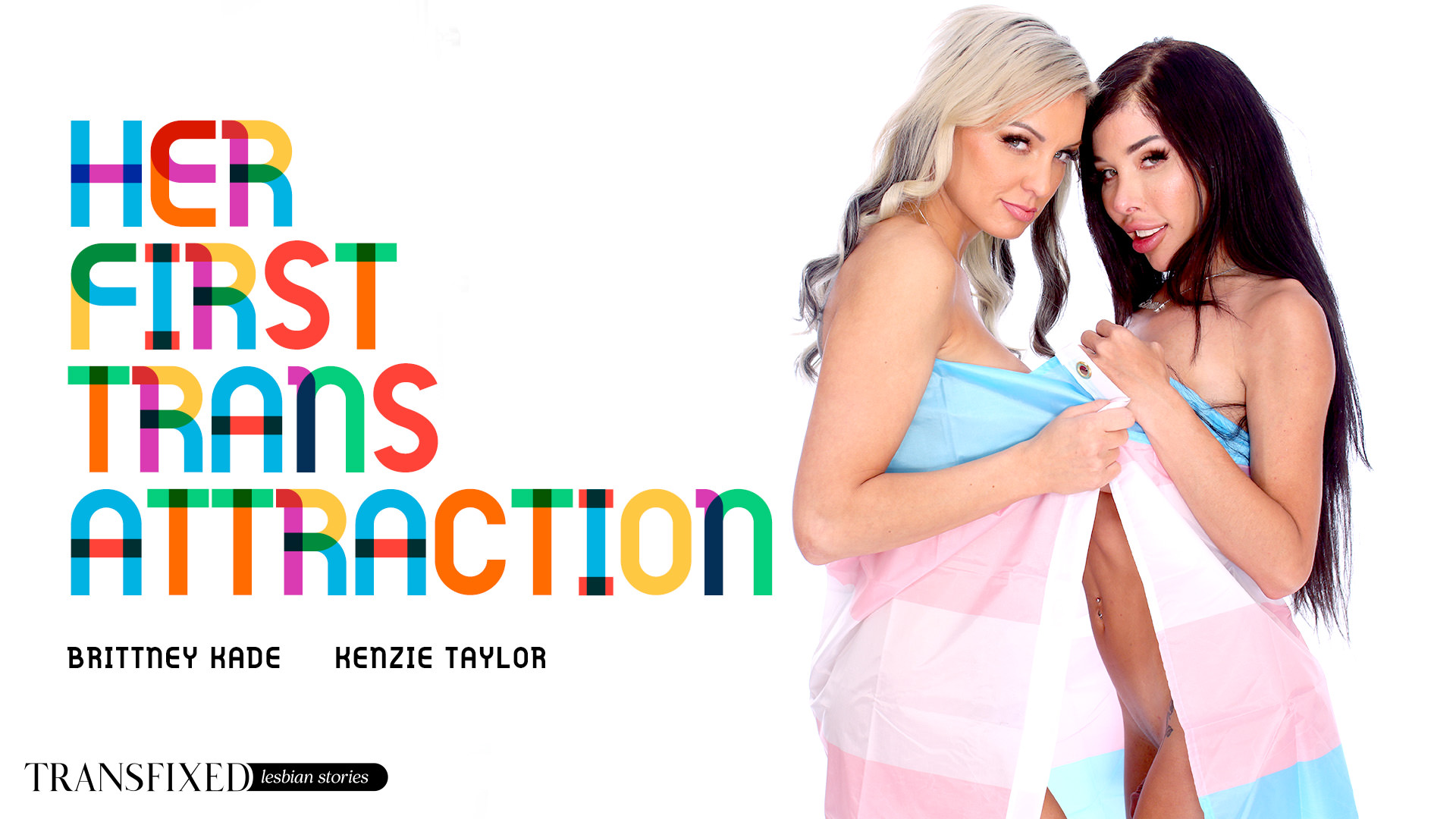 Her First Trans Attraction, Scene #01 (Kenzie Taylor, Brittney Kade)