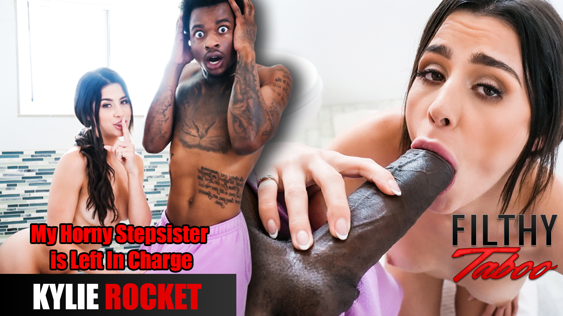 My Horny Stepsister is Left In Charge, Scene #01 (Kylie Rocket, Damion Dayski)
