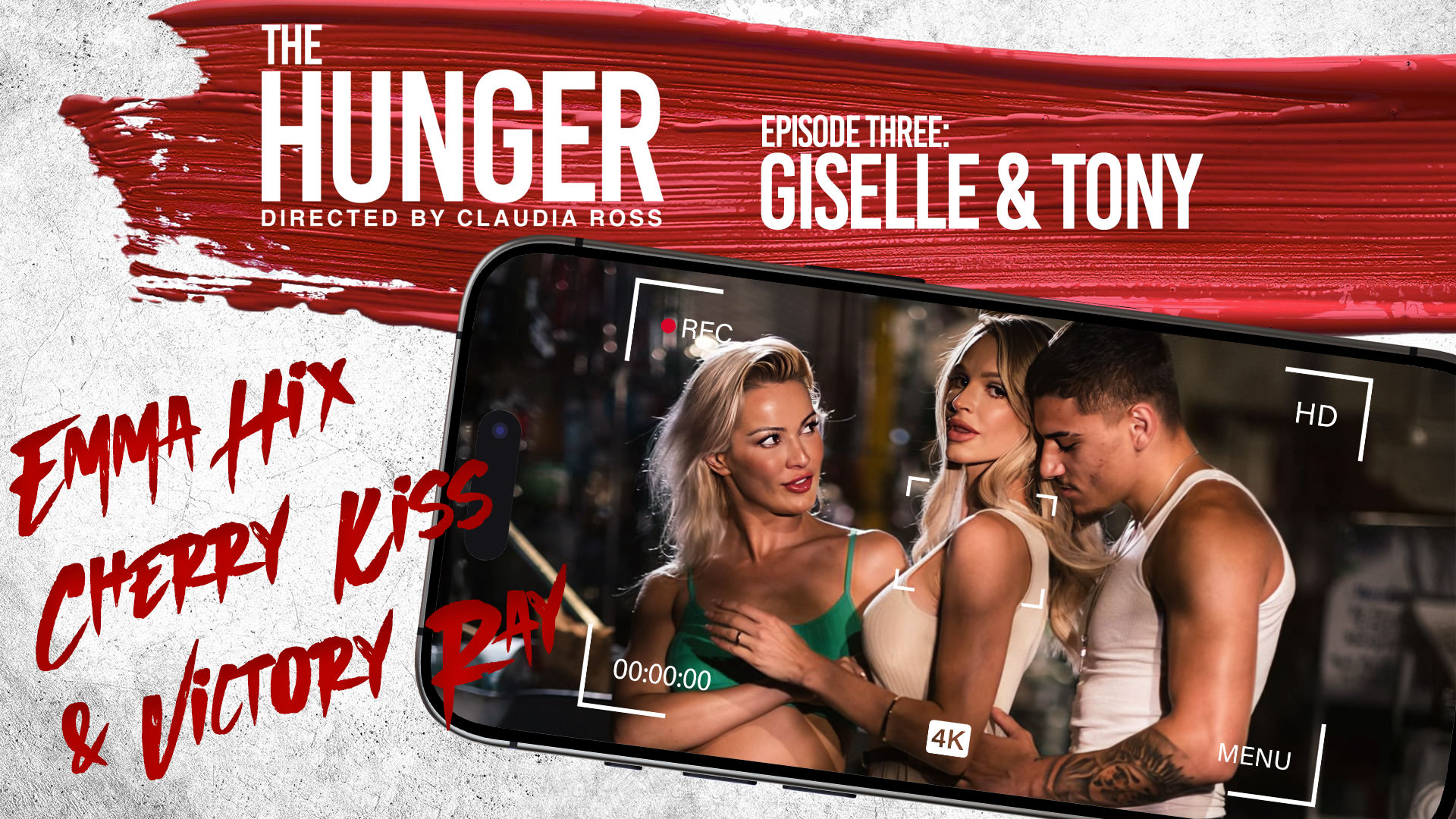 The Hunger, Scene #03 (Emma Hix, Cherry Kiss, Victor Ray)