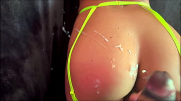 HUGE CUMSHOT!!! BBC Fucks My Huge Tits And Paints My Ass White With His Cum! (FULL VIDEO)
