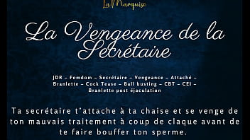 La Vengeance de la Secrétaire – French audio femdom