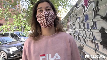 PutaLocura – La tetona española Ana Milka es pillada en la calle y termina en polvazo con Torbe
