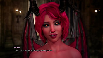 Lust Academy – Audrey The Trans Succubus Gives James A Handjob