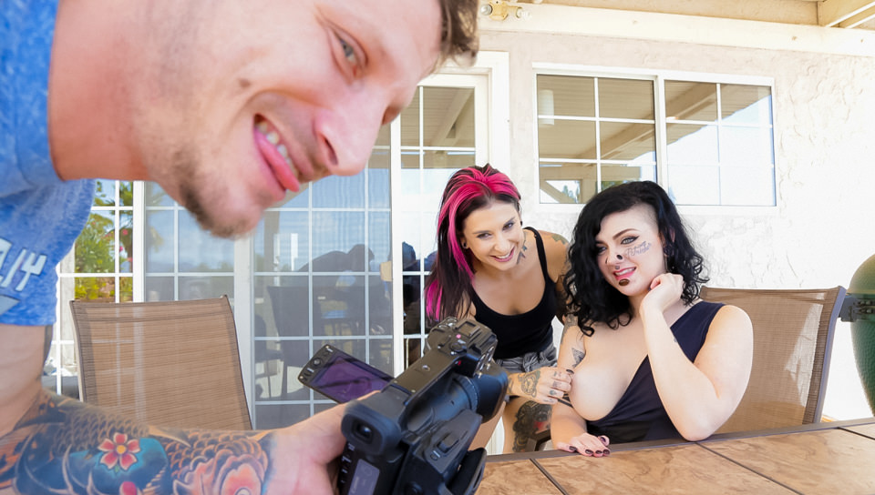 Luna Lavey POV, Scene #01 (Joanna Angel, Luna Lavey, Mr. Pete, Small Hands)