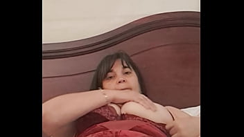 mom masturbating her clitoris with the bodysuit
