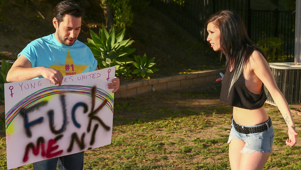 Dykes Takin’ Dick – Callie Cyprus, Scene #01 (Callie Cyprus, Tommy Pistol)