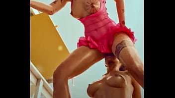 Tight Pussy Judy Gets Dildo’d By Panam’s Mouth As She Rides A Hard Thicc Dildo