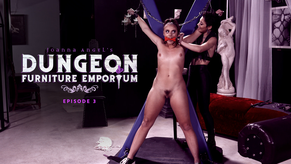 Joanna Angel’s Dungeon Furniture Emporium – Episode 3 (Brooklyn Gray, Gia Derza)
