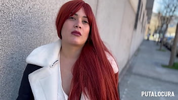 PutaLocura – La culona pelirroja Katalina La Grande es pillada por Torbe