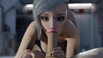 Nexus-3 Zero-G Seduction. Big boobs blonde fucking in her space station room