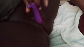 Horny girl squirts alone at home