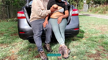 Romantic Love Making in Outdoor – Public Park Romance & Steamy Car Trunk Softcore Sex