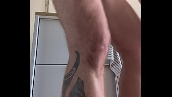 Good anal stretching young anal gape with huge dildo
