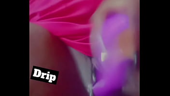 Pussy fucking with a dildo