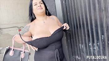 PutaLocura – La BBW de enormes tetas Úrsula traga lefa de Torbe en Pilladas