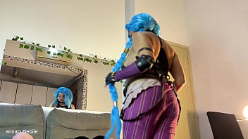 Jinx Cosplay Fart Domination – Worship My Ass and Stinky Gas