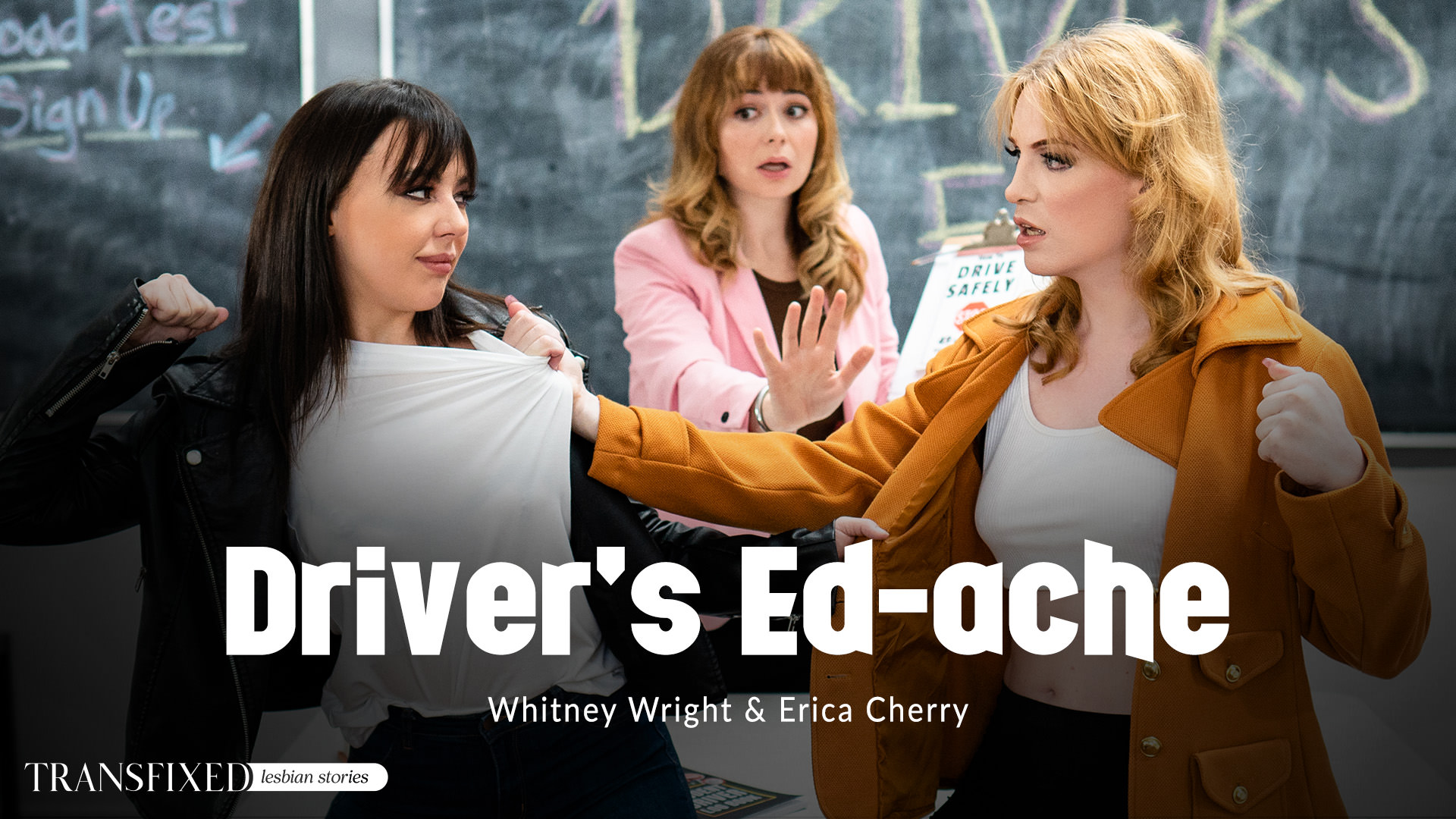 Driver’s Ed-ache, Scene #01 (Whitney Wright, Erica Cherry)
