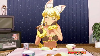 Sexy Blonde Wolf Girl Prepares A Tasty Meal Then Joins You For A Wet Bath & Blowjob – HENTAI PROS