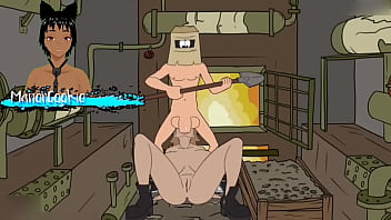FuckerMan series – Fucking on a train and enjoying it