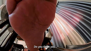 Humiliation foot slave (POV)