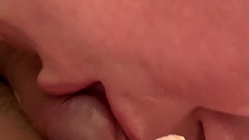 Excited Milf, deep throated young cock