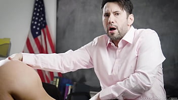 Tommy Teaches Gia How To Pass The Exam By Spreading Her Legs In His Desk To Get Fuck – ADULTMOBILE