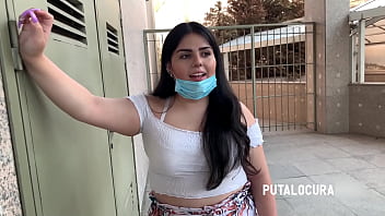PutaLocura – Amelia, la chubby de cara preciosa es pillada en la calle y se folla a Torbe