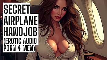Secret Airplane Handjob – Public Audio Porn