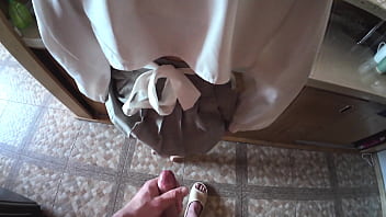 POV: Stepsister asked me don’t cum inside, but I can’t resist. Pussy creampie