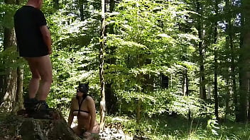 Wife enjoys outdoors